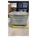 Galvanized Wash Tub