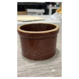 Antique Robertï¿½s dairy advertising butter crock