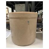 Stone ware crock marked 2 9ï¿½x9.5ï¿½