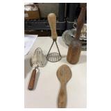 Vintage kitchen utensils