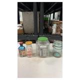 Vintage glass one atlas jar some jar with Procter
