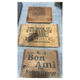 Wooden wall hanging  plaques made out of crate