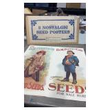 3 Nostalgiic  seed posters  1964