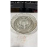 Glass chicken water feeder base Anderson box co.