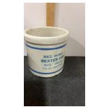 Red Wing beater jar Small hairline above few