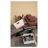 Medical evaluation chair parts and peices