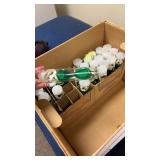 Goggles and 3 drawer rolling plastic container