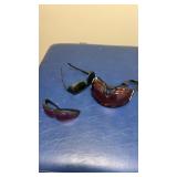 Group of safety goggles