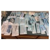 Sealed Laboratory Supplies, Scissors, Syringes,