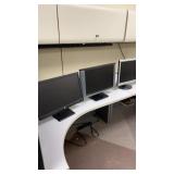 5 computer monitors