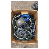 Box of cables and wires