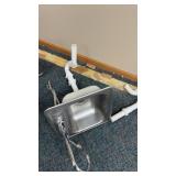 Chrome Sink, Approx 15ï¿½ Wide