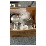 Glass jars with lids