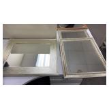 4 decorative mirrors approximately  27 x 23ï¿½