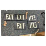 5 Exit Signs