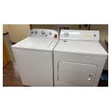 Whirlpool washer and dryer. Used in a lab