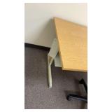 Office Desk, Wood Top is 48? Wide & Office Chair