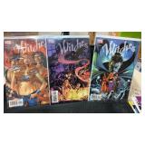Marvel  1,2 & 3  witches comic books in plastic
