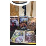 Brian Pulidos lady death comic books # 1, 2, 3 &