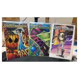 Aaron Bordners kreeky playground  comics # 1, 2,