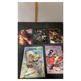 5 Miscellaneous Comic Books Ashes, Andrew , Angel