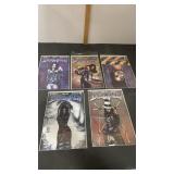 5 Sirius Dogwitch Comic Books #1-5