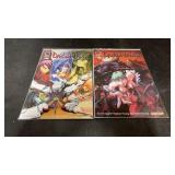 2 Darkstalkers Comic Books 4A & 2A