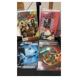 4 miscellaneous comic books living with the dead,
