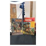 2 vintage Tarzan of the apes comics