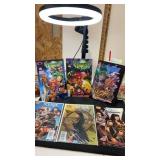 3 victory comic books and 3 Xena comic books