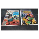 1988 August Marvel Willow & 1991 Wolverine April