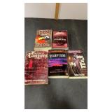 5 Vintage Paperback Books Vampires, Thirst,
