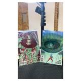 2 DC COMICS  # 6 & 12 justice comic 1 in plastic