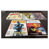5 Art & Sketch Books & Magazines