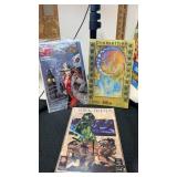 3 miscellaneous comic books Psyche , Promethea