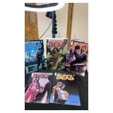 5 miscellaneous walking dead comics  # 30 , 31,