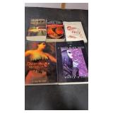 5 Paperback books, Dozen Black Roses, Darkest