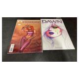 Dawn 2003 Comic Sketchbooks in Plastic