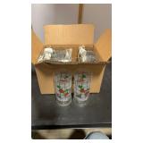 10 Vintage Coca Cola Glasses, 6ï¿½ Tall