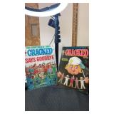 2 cracked magazines # 133 and 132