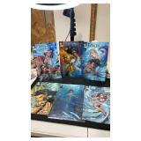 6 Michael turners Fathom comic books # # 1, 2., 4,