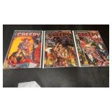 3 Creepy Comic Books #1-3