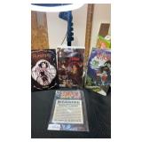 4 miscellaneous comic books 3 in plastic sleeves