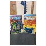 DC comics #6 and 7 Batman comics both in plastic