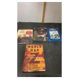 4 Hardback Books, World War, Joker & more