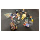 Various Mini Figures, PEZ & more Toys