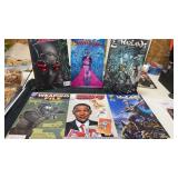 6 miscellaneous comic books war lands ,