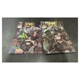 2 EVE Vampire Diva Comic Books #1 & 3 , Water