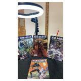 DDP COMICS    2007 Xombie comics. # 1-4