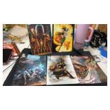 5 miscellaneous  soul fire comics # 1 ,  2,4